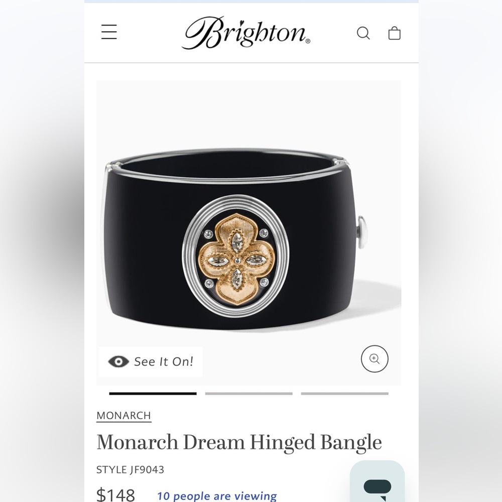 Brighton bracelet worn once perfect condition